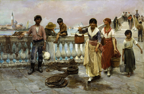 Water Carriers Venice 1884
