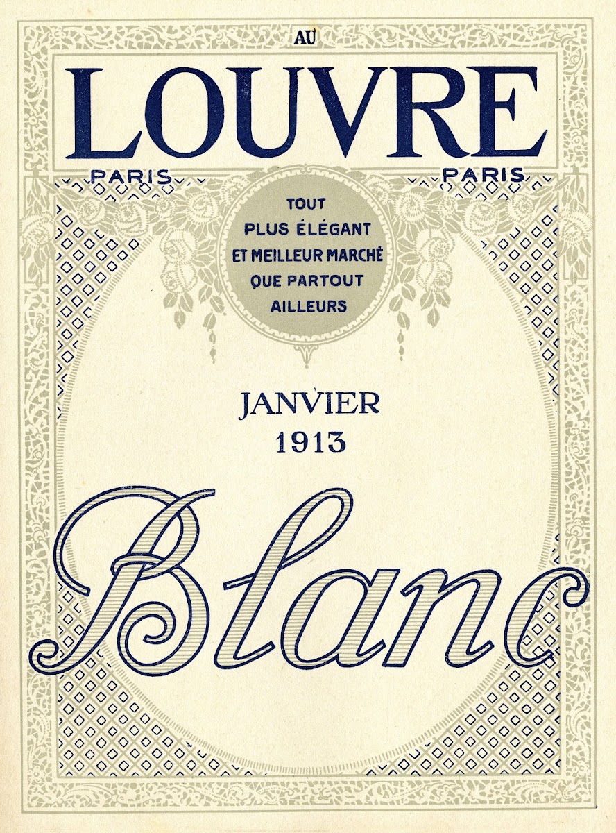Au Louvre  Blanc 1913