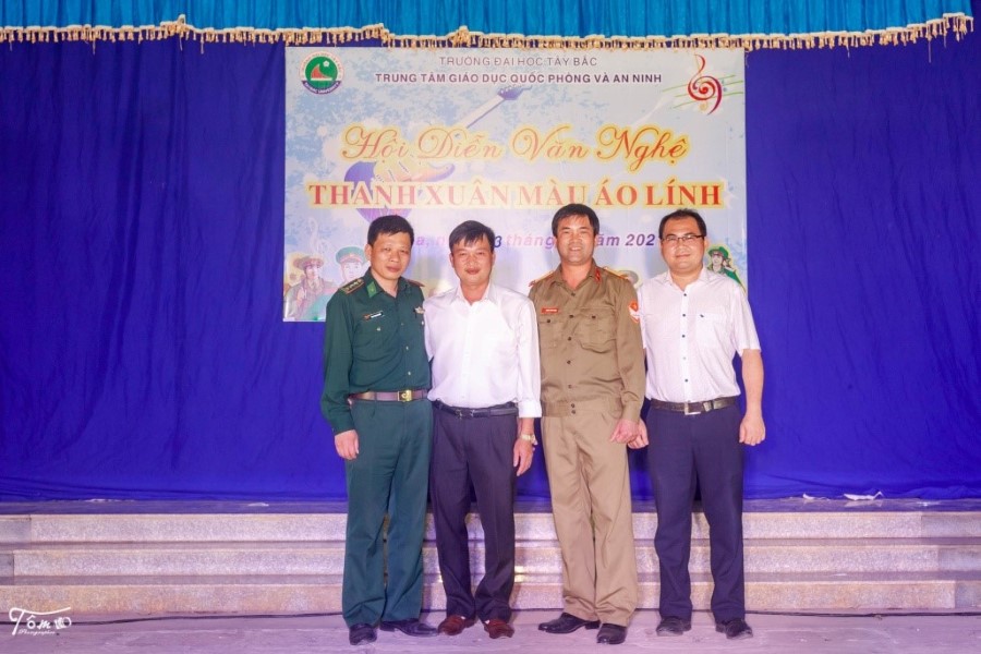 Trung tâm GDQP và AN Trường Đại học Tây Bắc tổ chức tổng kết chương trình đào tạo khóa 46 cho sinh viên Trường Cao đẳng Sư phạm Điện Biên
