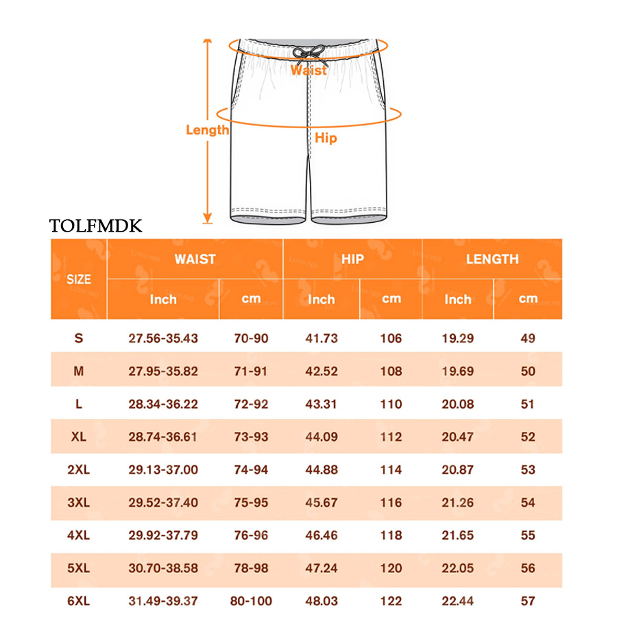 AOP TOL Cotton-Look Shorts