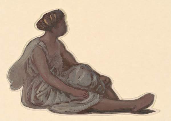 Study for Greek Girls Bathing IX c 1872