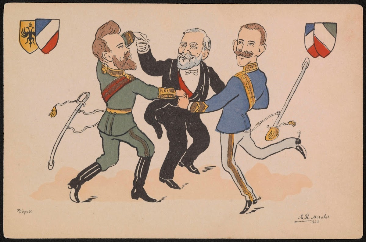 Władcy i politycy w karykaturze 1903