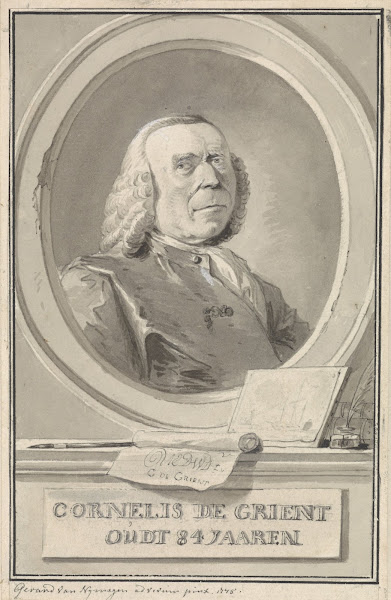 Portret van Cornelis de Grient 1775