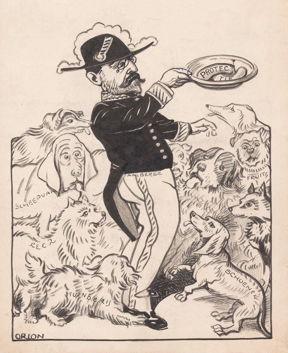 Minister Aalberse en protectie De schoenenprotectie en  wat er volgt 1923 1925