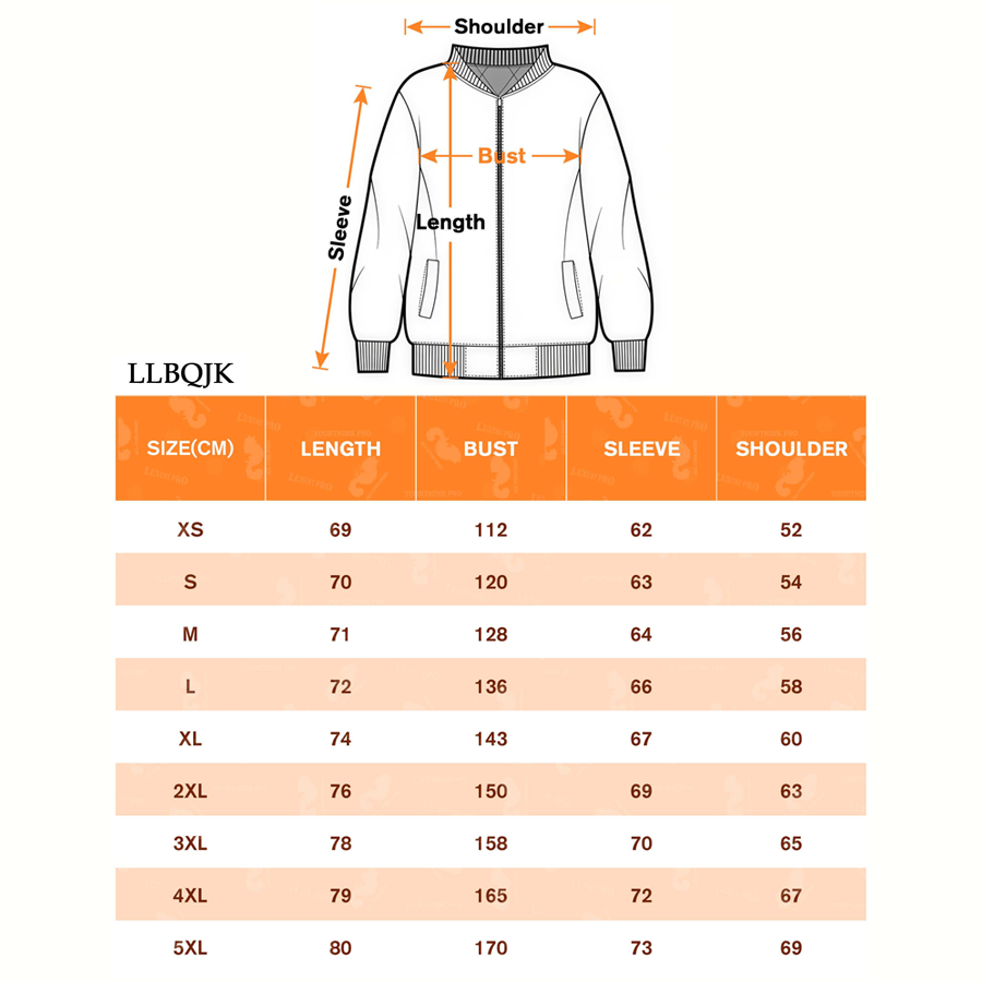 AOP Zipper Baseball Jacket