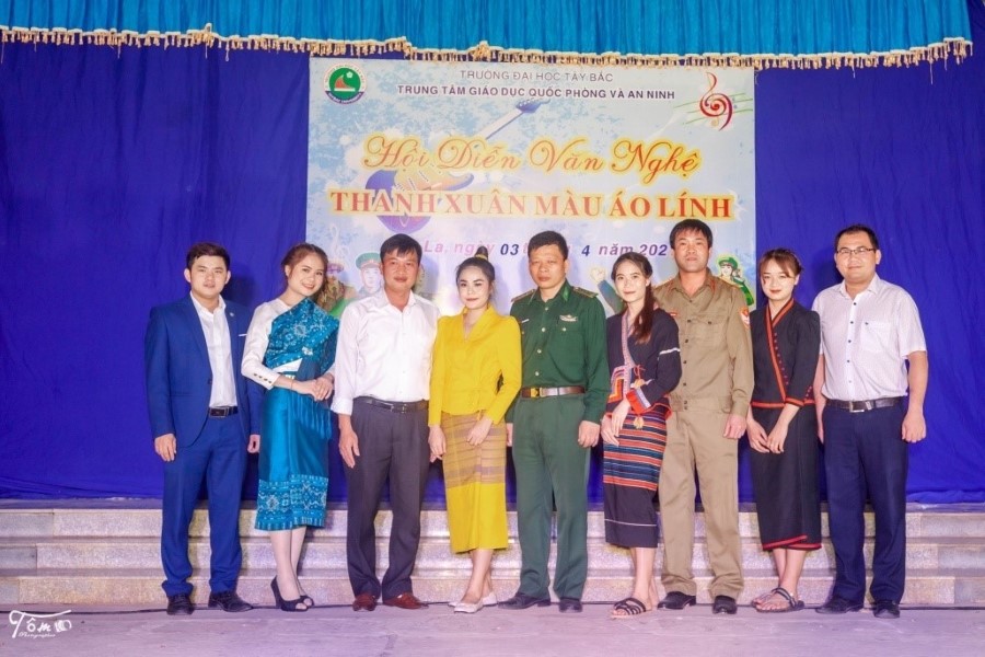 Trung tâm GDQP và AN Trường Đại học Tây Bắc tổ chức tổng kết chương trình đào tạo khóa 46 cho sinh viên Trường Cao đẳng Sư phạm Điện Biên