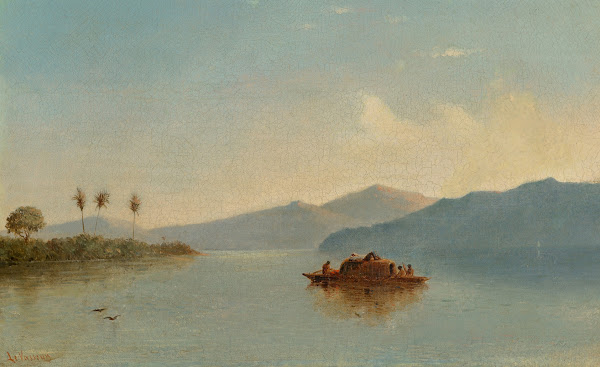 Lake Nicaragua circa 1840