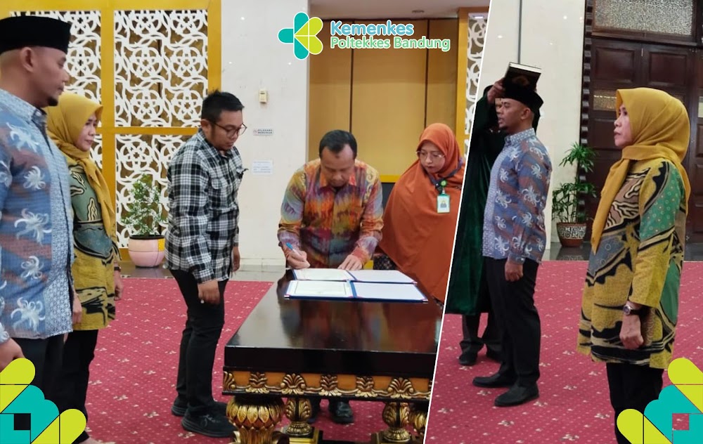 INAUGURATION OF THE DEPUTY DIRECTOR II OF POLTEKKES KEMENKES BANDUNG