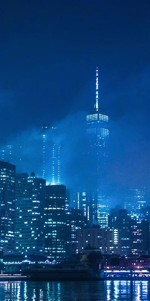 The Lights Of New York 4K Wallpaper Background