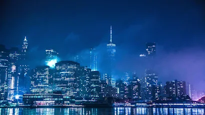 The Lights Of New York 4K Wallpaper Background