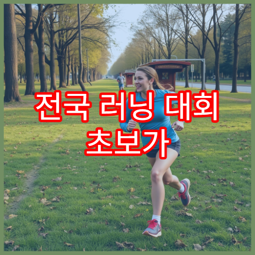 전국 러닝 대회 초보가 도전하기 좋은 대회 정리
