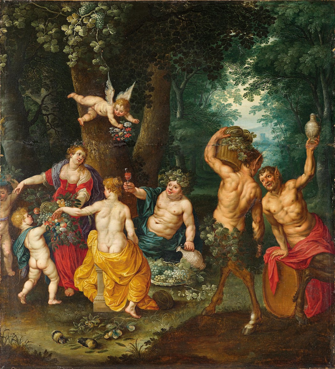The Feast Of Bacchus Sine Cerere Et Baccho Friget Venus
