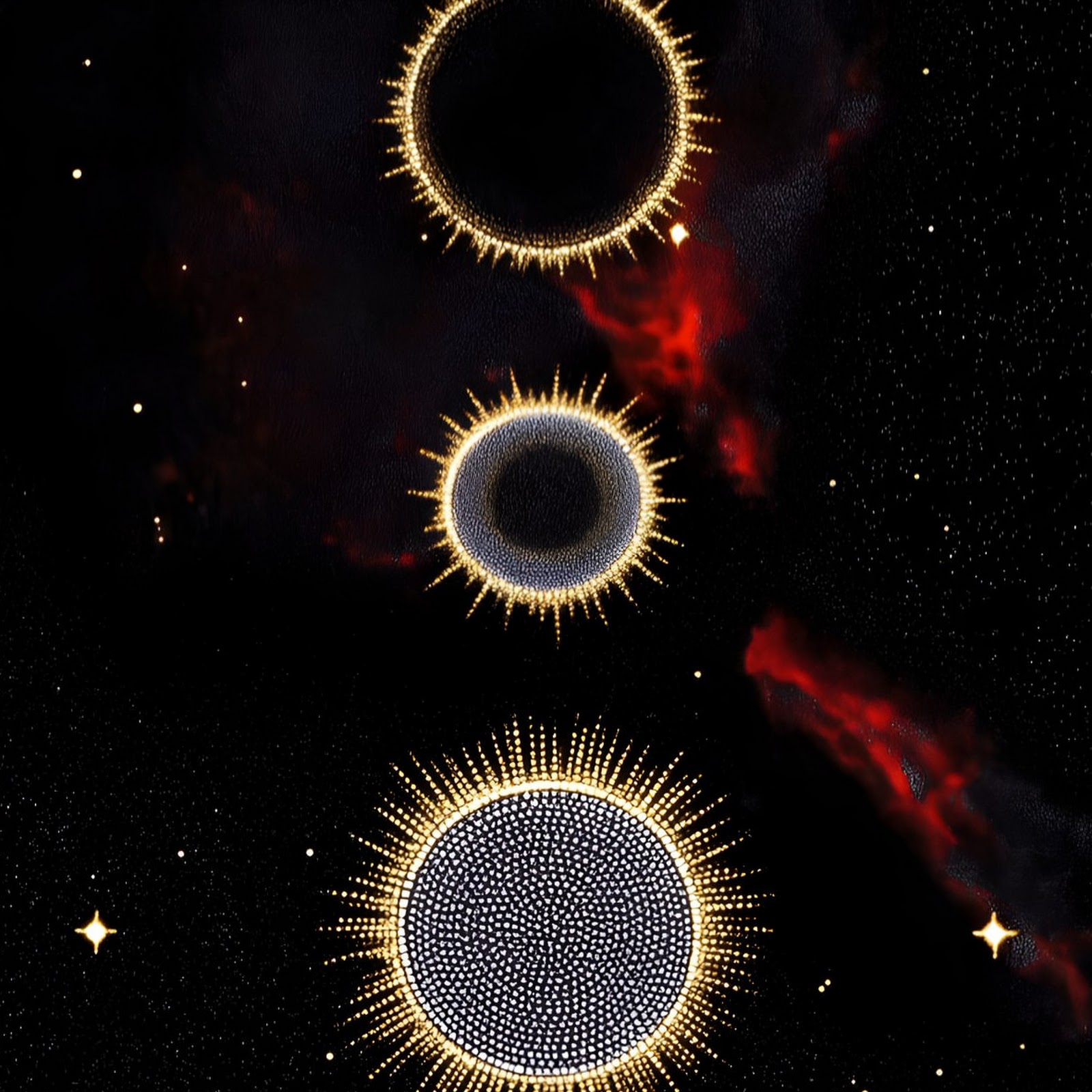 Download Space Art, Celestial, Planet, Cosmos Full HD iPhone