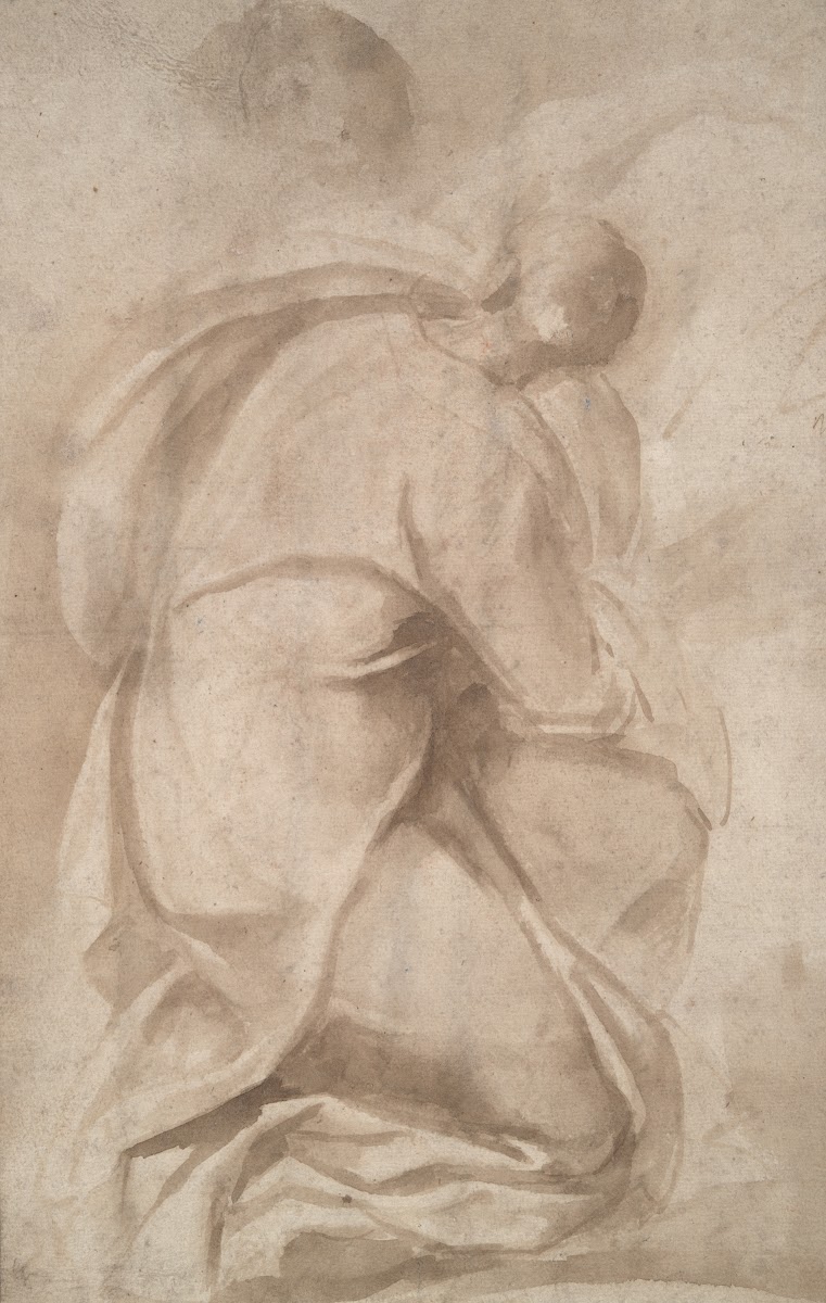 Study of Two Women perhaps for the Miracle of Giovanna Marone in the MilanDuomo