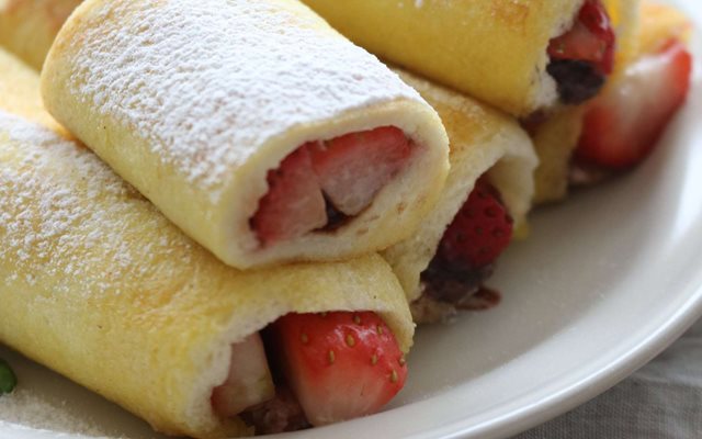 Sandwich Cuộn Trái Cây