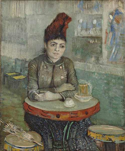 In the café Agostina Segatori in Le tambourin 1887   1888
