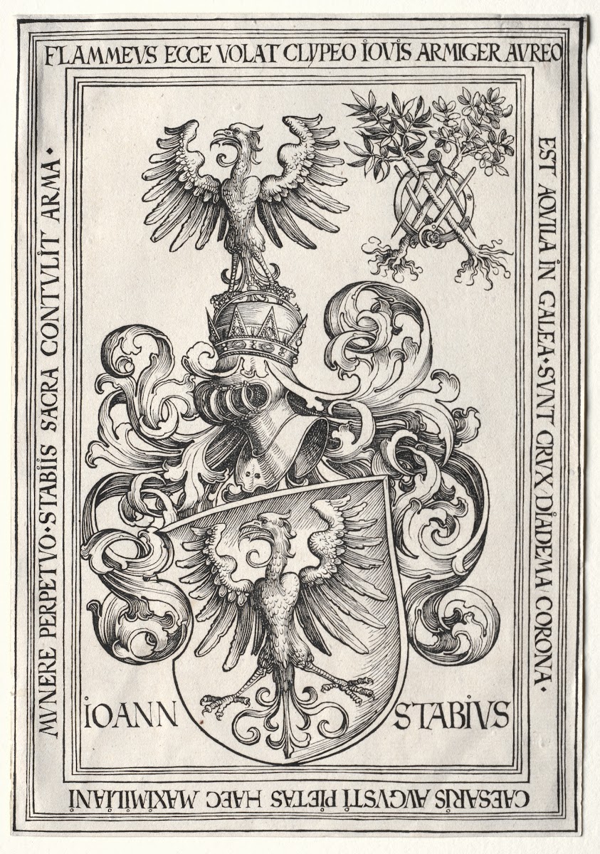 Coat of Arms of Johann Stabius after 1500