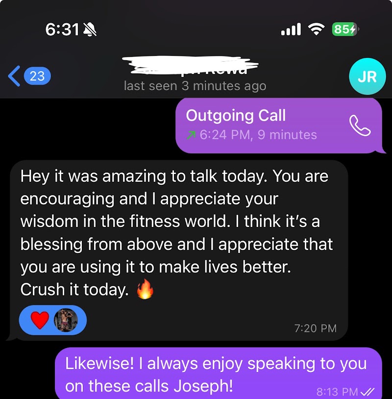 Client message