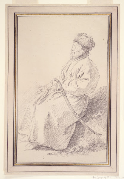 Seated KalmuckWarrior ca1760