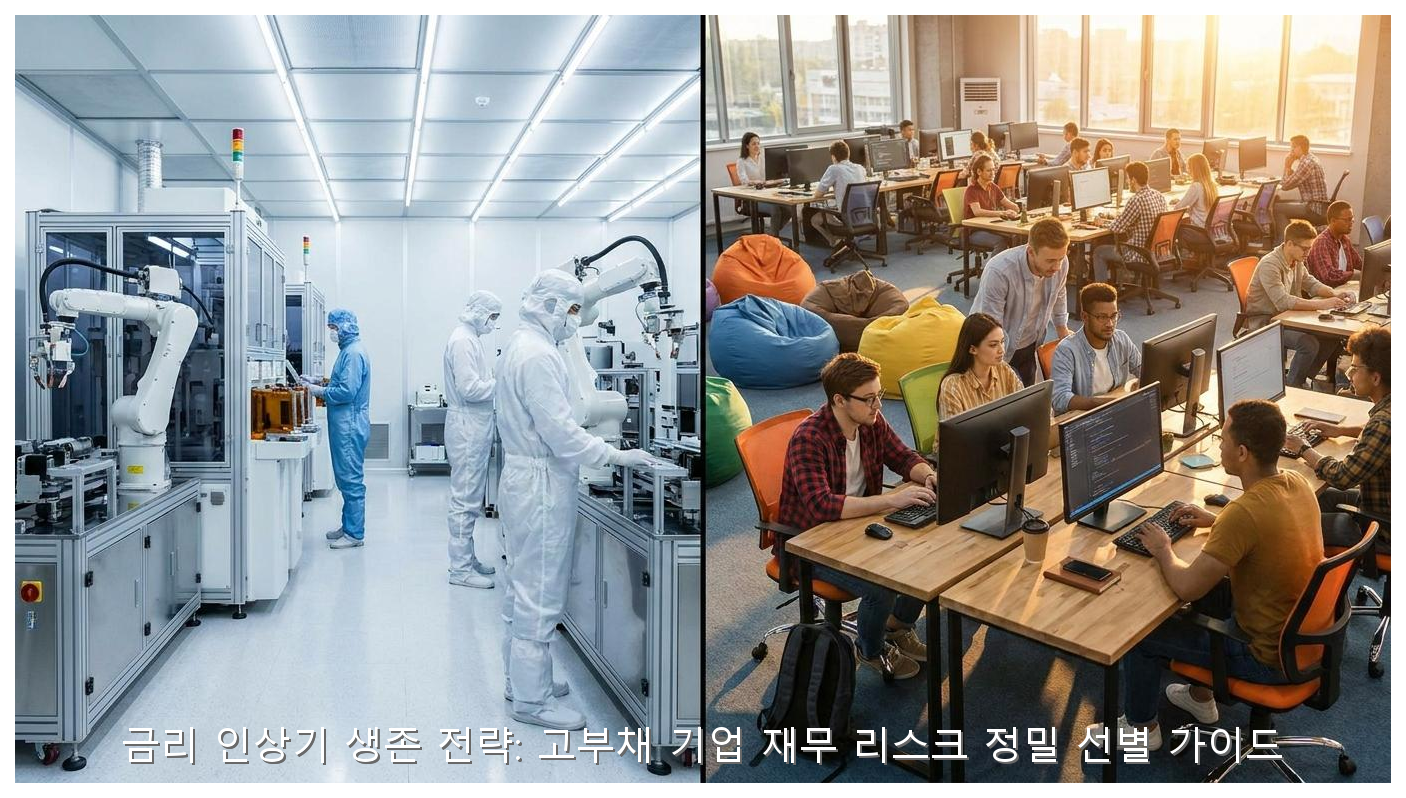 금리 인상기 생존 전략: 고부채 기업 재무 리스크 정밀 선별 가이드 핵심 안내 및 분석 인포그래픽 (8)