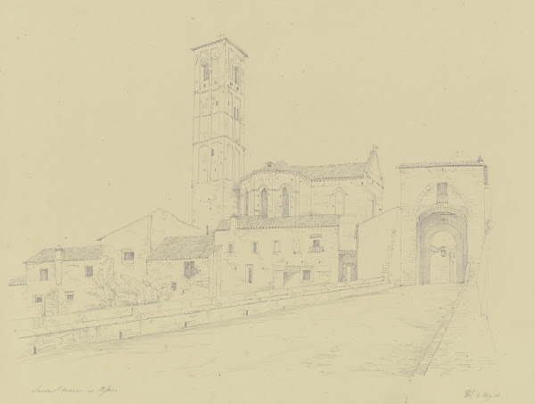 Saint Chiara in Assisi 1851