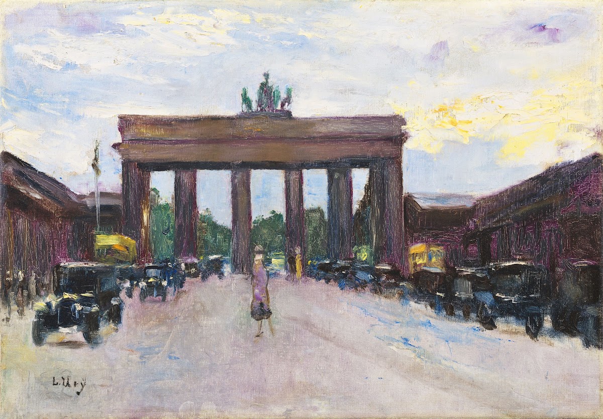 Brandenburger Tor vom Pariser Platz aus gesehen Berlin before 1928