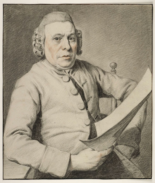 Portret van David Heemskerk schilder te Haarlem 1789