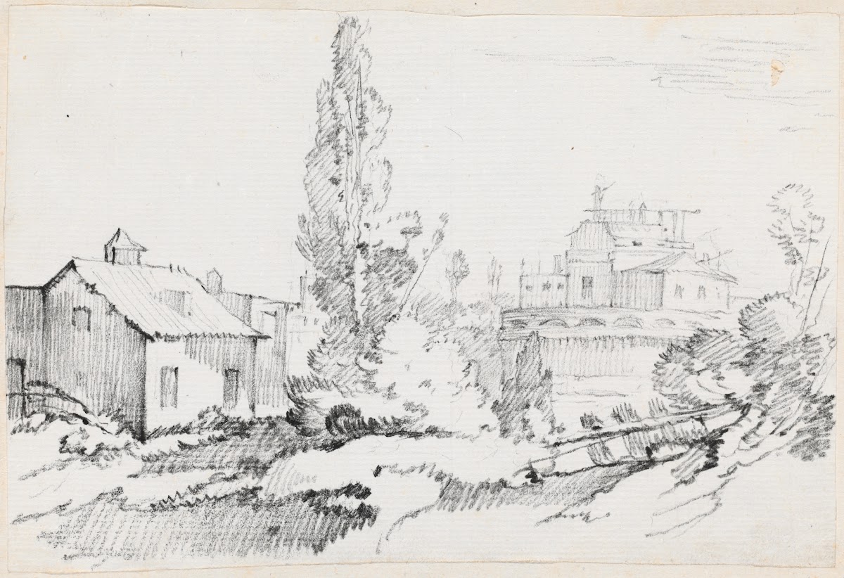 Castel SantAngelo from the Northwest 1744 1750