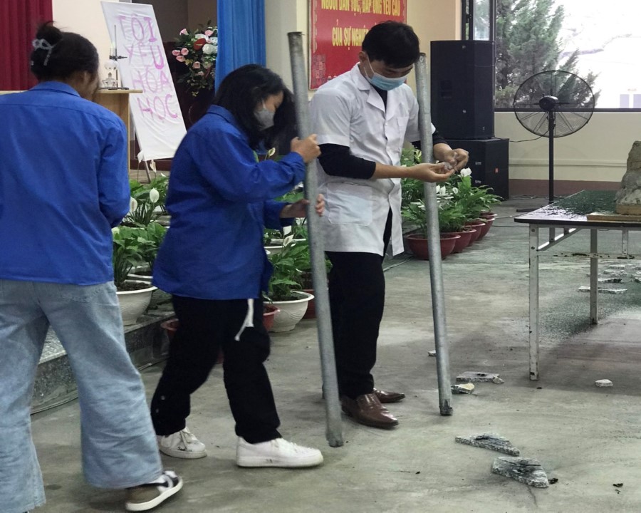 Bộ môn Hóa học, Khoa Khoa học Tự nhiên - Công nghệ tổ chức hoạt động kết nối và phục vụ cộng đồng năm học 2021 - 2022