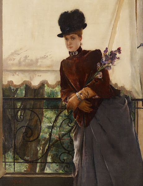 Portrait of Mademoiselle Dubois 1884