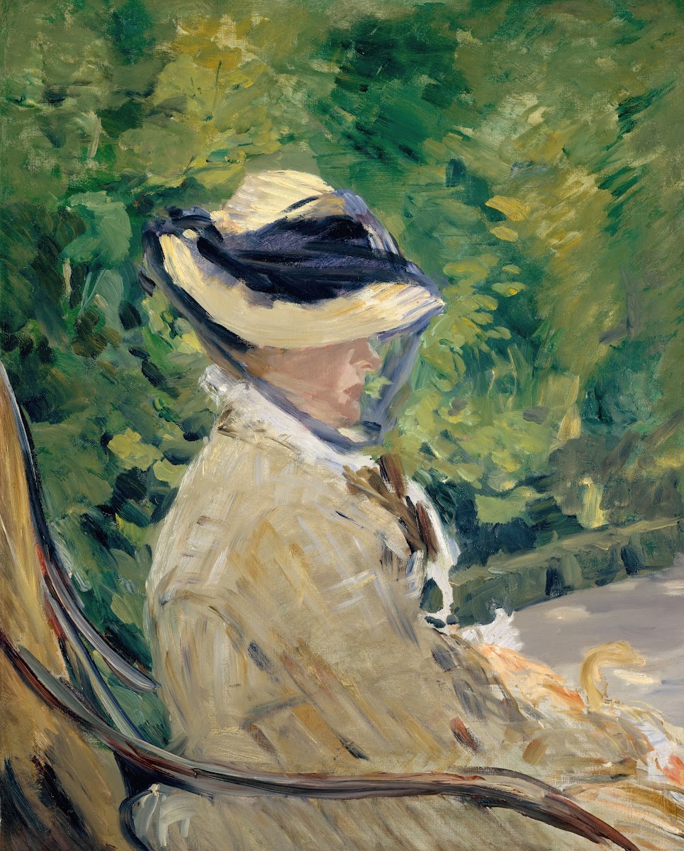 Madame Manet Suzanne Leenhoff 18291906 at Bellevue 1880