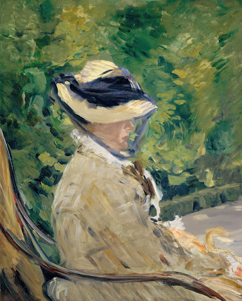 Madame Manet Suzanne Leenhoff 18291906 at Bellevue 1880