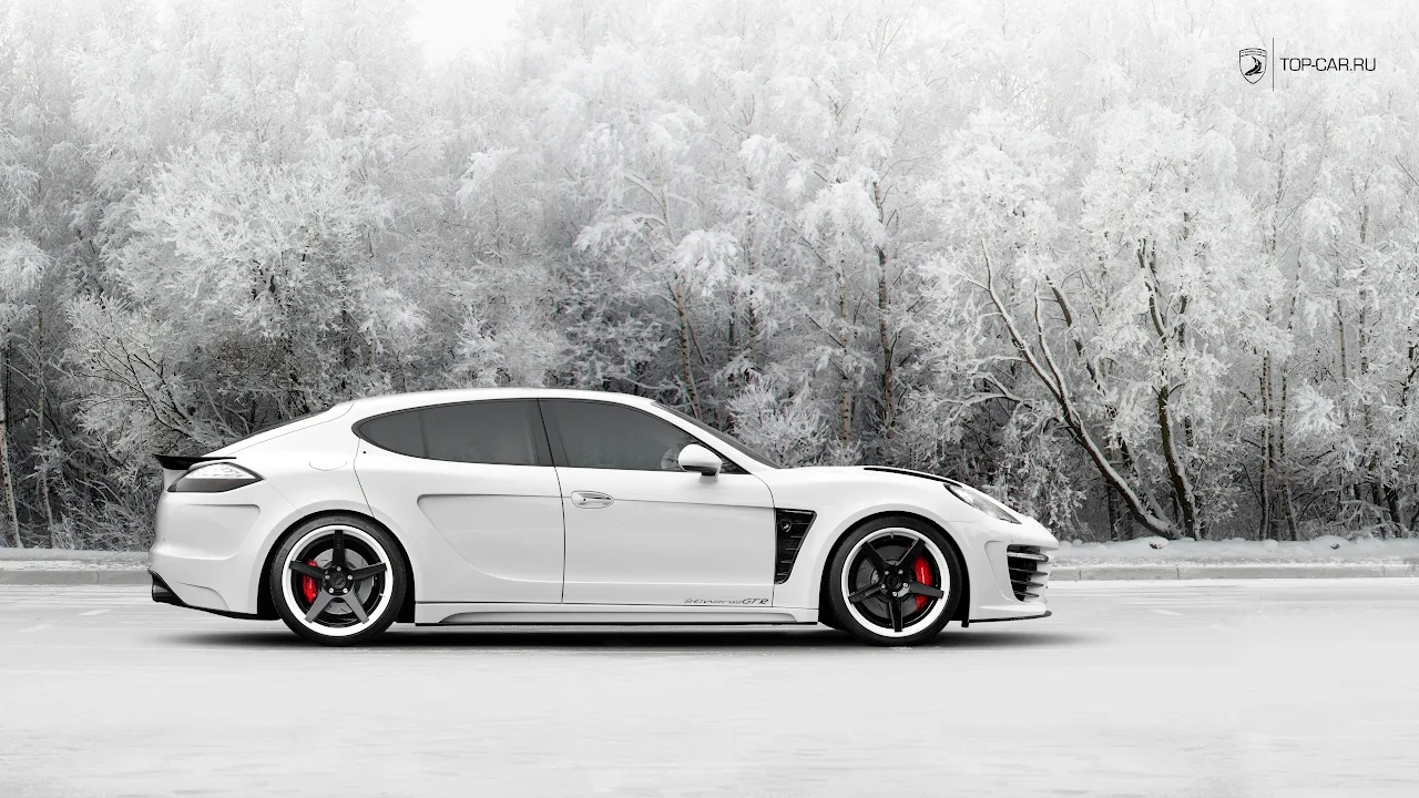 Car, White Cars, Winter, Snow, Vehicle 4K Desktop Wallpaper