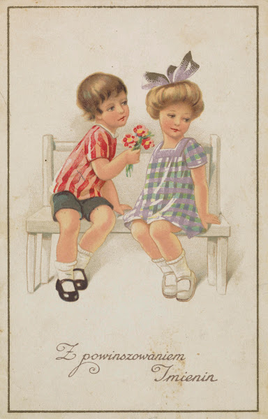 Z Powinszowaniem Imienin 1934