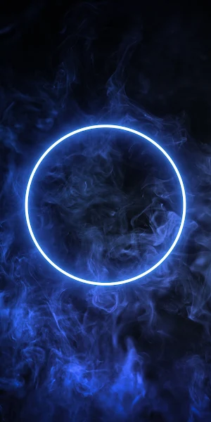 Neon, Atmosphere, Blue, Astronomical Object 5K iPhone Wallpaper Background