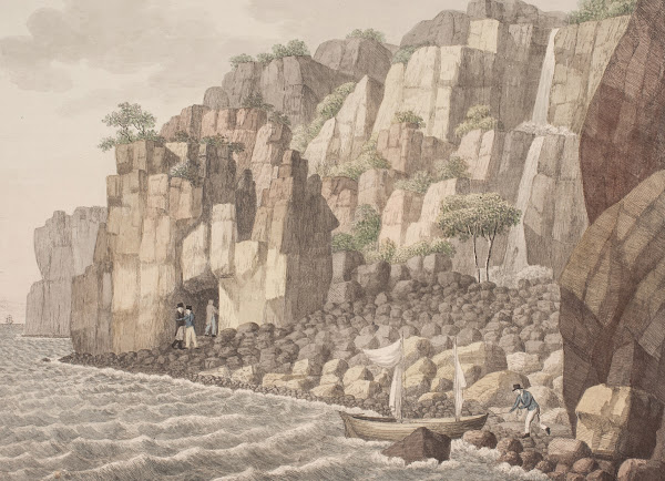 Klippen kaldet Jons Kirken i Ruths Sogn på Bornholm 1820  1821