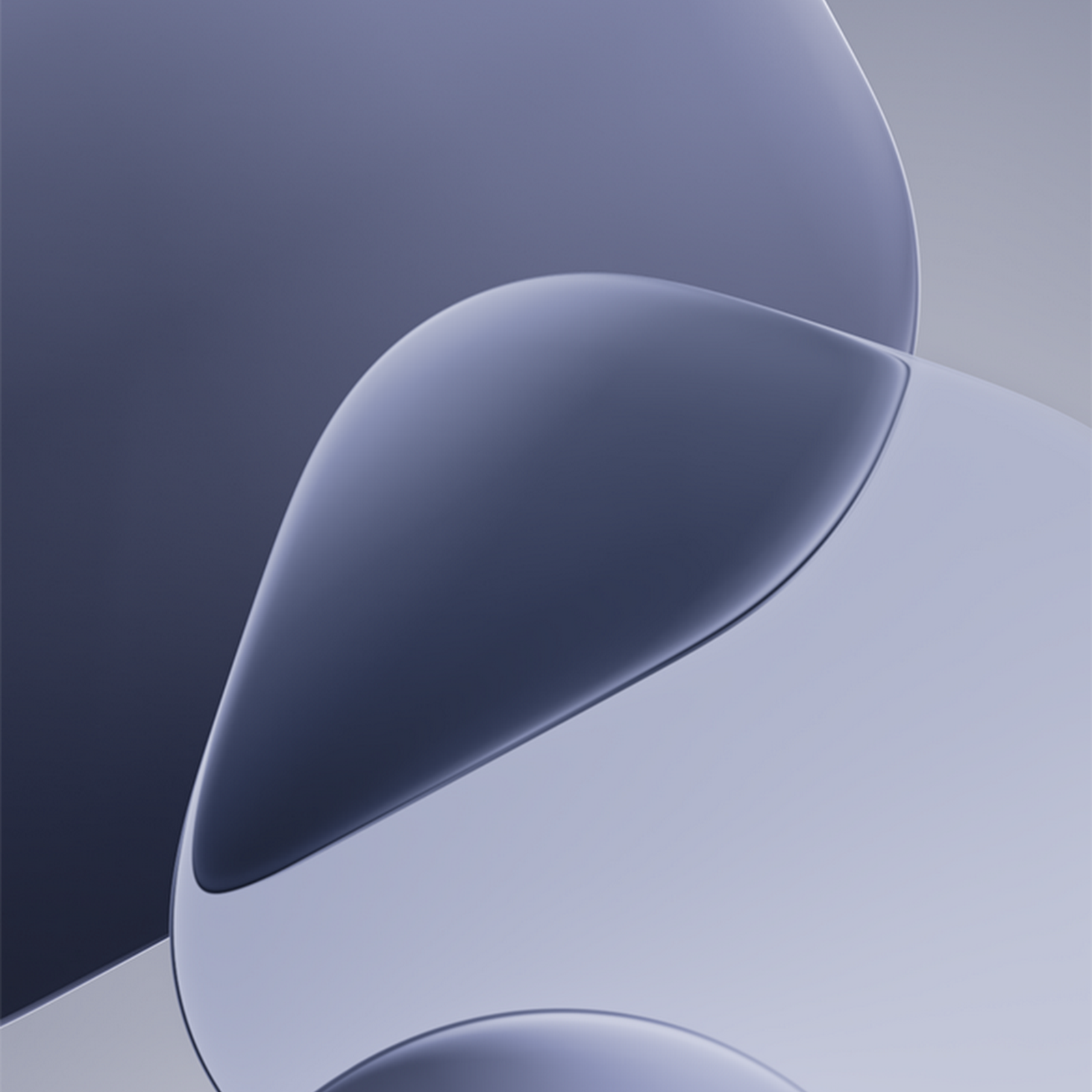 Download Smooth Curved Abstract Shapes iPhone