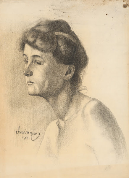 Portrét ženy 1906