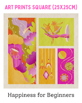 ART PRINTS SQUARE (25 X 25CM)