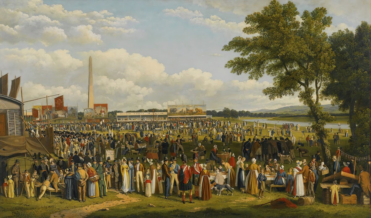 Fairground Scene