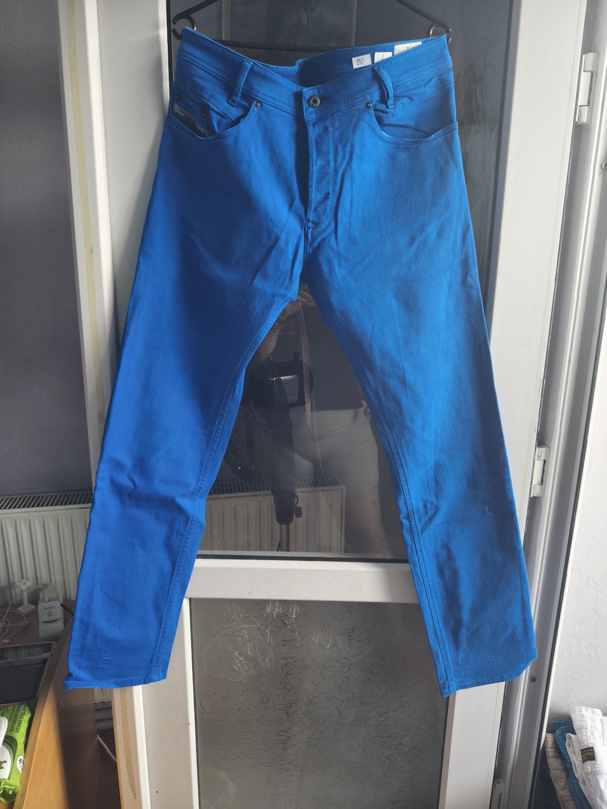 Barbati - Pantaloni bărbați Diesel - L - albastră