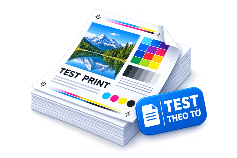 Tờ in test