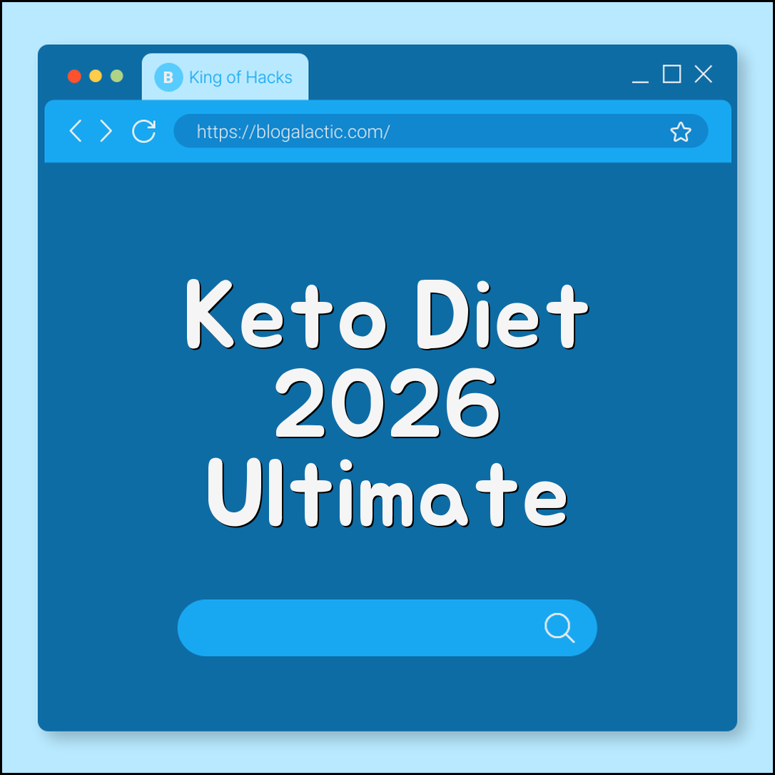 Keto Diet for Beginners Ultimate Grocery List and Meal Plan 2026 (low carb, ketosis symptoms, net carbs)