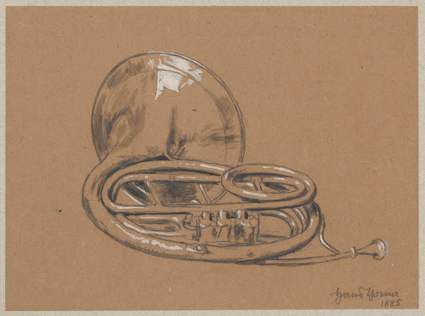 French horn 1885