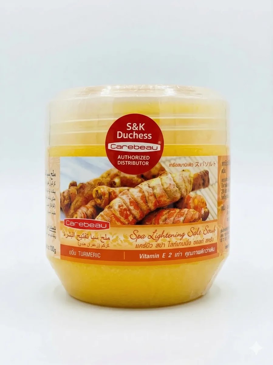 Carebeau Turmeric Spa Lightening Salt Scrub