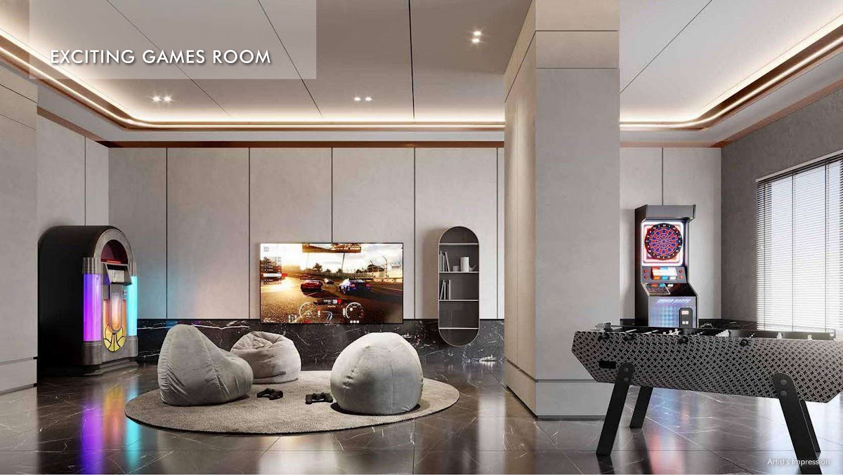 Tujuh Residences — games room
