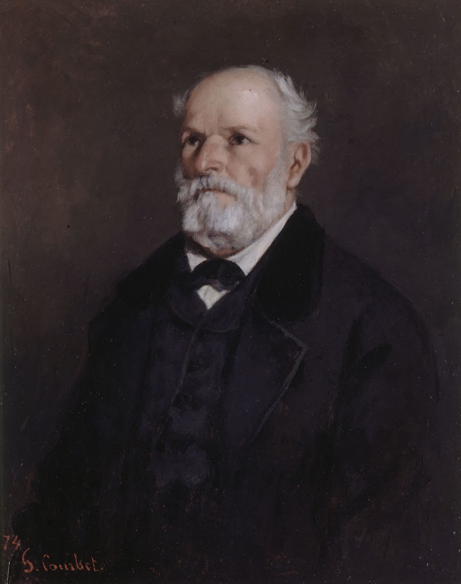 Portrait de Régis Courbet père de lartiste 1874