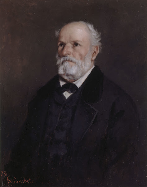 Portrait de Régis Courbet père de lartiste 1874