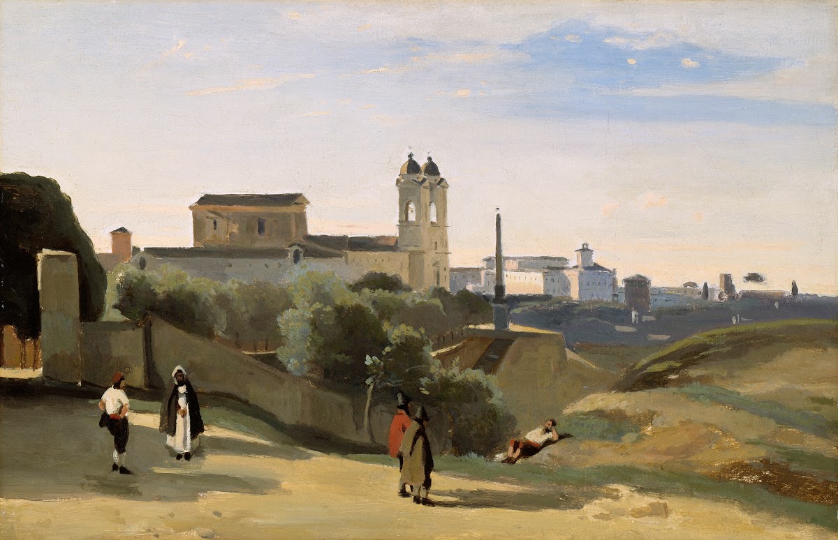 Monte Pincio Rome 1840 50