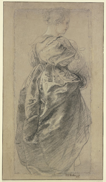 Figural Study for the Garden of love Hélène Fourment ca 1692